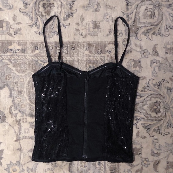 ALICE & OLIVIA Sequin Bustier - Picture 7 of 7